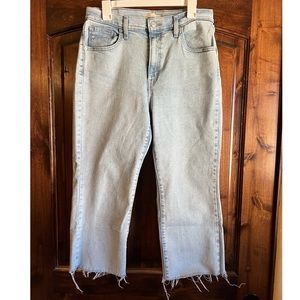 Levi’s high waisted crop flare jeans